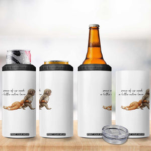Punch Mokey 4 in 1 Can Cooler Tumbler Viral Trend Baby Monkey Meme TS14 Print Your Wear