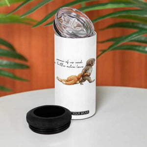 Punch Mokey 4 in 1 Can Cooler Tumbler Viral Trend Baby Monkey Meme TS14 Print Your Wear