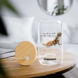 Punch Mokey Glass Can Viral Trend Baby Monkey Meme TS14 Print Your Wear