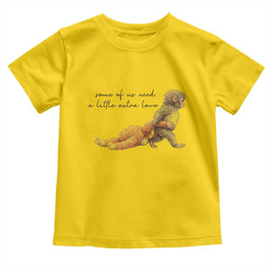 Punch Mokey Toddler T Shirt Viral Trend Baby Monkey Meme TS14 Daisy Print Your Wear