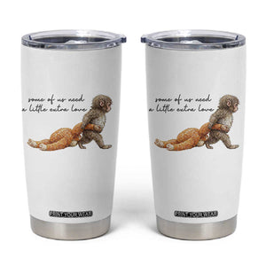 Punch Mokey Tumbler Cup Viral Trend Baby Monkey Meme TS14 White Print Your Wear