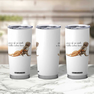 Punch Mokey Tumbler Cup Viral Trend Baby Monkey Meme TS14 Print Your Wear