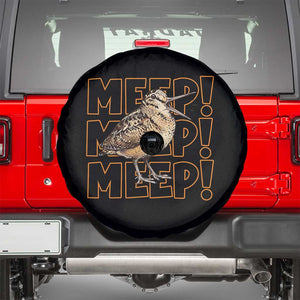 Woodcock Meep Spare Tire Cover Funny Nature Lover TS14 Black Print Your Wear