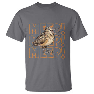 Woodcock Meep T Shirt Funny Nature Lover TS14 Charcoal Print Your Wear