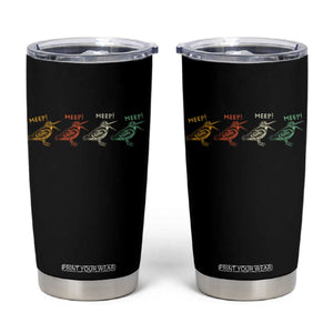 Meep Woodcock Tumbler Cup Retro Timberdoodle Wildlife TS14 Black Print Your Wear