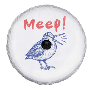 Meep Woodcock Spare Tire Cover Cute Bird Meme TS14 Print Your Wear