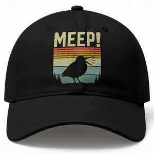 Meep Woodcock Baseball Cap Funny Nature Lover TS14 Print Your Wear
