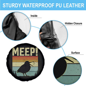 Meep Woodcock Spare Tire Cover Funny Nature Lover TS14 Print Your Wear