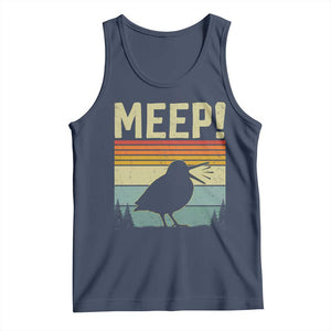 Meep Woodcock Tank Top Funny Nature Lover TS14 Navy Print Your Wear