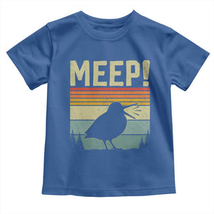 Meep Woodcock Toddler T Shirt Funny Nature Lover TS14 Royal Blue Print Your Wear