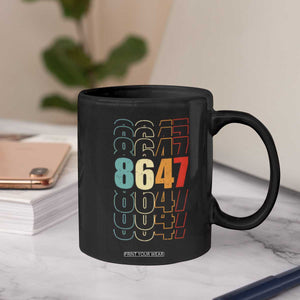 Retro Vintage 8647 Coffee Mug Subtle Anti FDT TS14 Print Your Wear