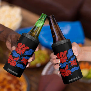 86 47 Boho Floral Matisse 4 in 1 Can Cooler Tumbler No Kings Oligarchy FDT Political Protest TS14 Print Your Wear