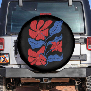 86 47 Boho Floral Matisse Spare Tire Cover No Kings Oligarchy FDT Political Protest TS14 No hole Black Print Your Wear