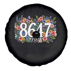 86 47 Floral Boho Style Spare Tire Cover Subtle FDT TS14 Print Your Wear