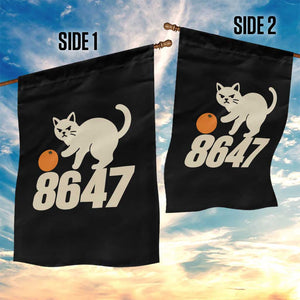 8647 FDT Garden Flag Funny Cat Political Meme TS14 Print Your Wear