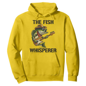 Funny Bass Fishing Hoodie The Fish Whisperer Fisherman Humor TS14 Daisy Print Your Wear