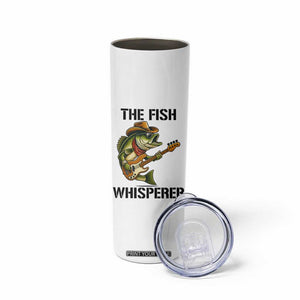 Funny Bass Fishing Skinny Tumbler The Fish Whisperer Fisherman Humor TS14 Print Your Wear