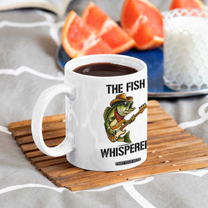 Funny Bass Fishing Coffee Mug The Fish Whisperer Fisherman Humor TS14 Print Your Wear