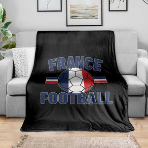 French Flag France Soccer Football Fan Throw Blanket TS14 Print Your Wear