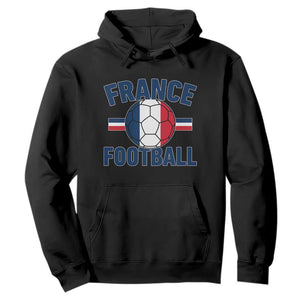 French Flag France Soccer Football Fan Hoodie TS14 Black Print Your Wear