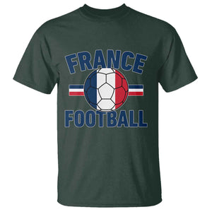 French Flag France Soccer Football Fan T Shirt TS14 Print Your Wear