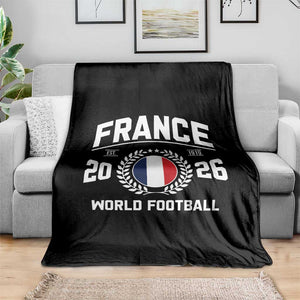 France Soccer Fan French Flag Patriotic Sports Throw Blanket TS14 Print Your Wear