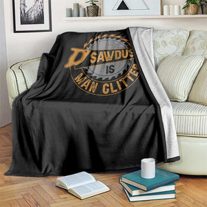 Funny Carpenter Woodworking Throw Blanket Sawdust is Man Glitter TS14 Print Your Wear