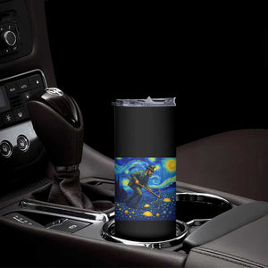 Gold Miner Starry Night Van Gogh Skinny Tumbler TS14 Print Your Wear