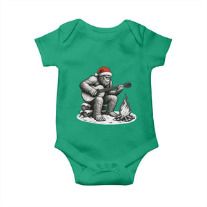 Bigfoot Guitar Christmas Baby Onesie Sasquatch Guitarist Music Xmas TS14 Irish Green Print Your Wear