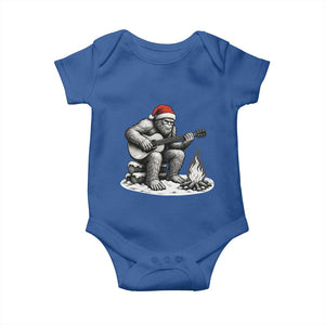 Bigfoot Guitar Christmas Baby Onesie Sasquatch Guitarist Music Xmas TS14 Royal Blue Print Your Wear
