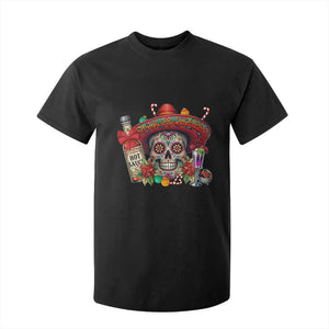 Cinco De Mayo Christmas T Shirt For Kid Mexican Sugar Skull Sombrero Tequila Party TS14 Black Print Your Wear