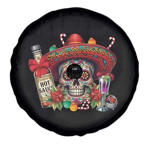Cinco De Mayo Christmas Spare Tire Cover Mexican Sugar Skull Sombrero Tequila Party TS14 Print Your Wear