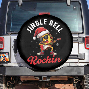 Funny Taco Christmas Spare Tire Cover Jingle Bell Rockin TS14 No hole Black Print Your Wear