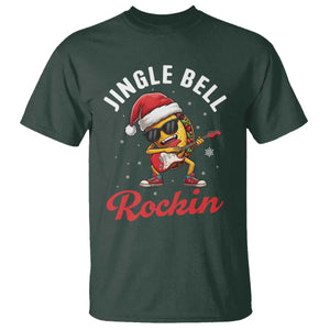 Funny Taco Christmas T Shirt Jingle Bell Rockin TS14 Dark Forest Green Print Your Wear