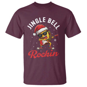 Funny Taco Christmas T Shirt Jingle Bell Rockin TS14 Maroon Print Your Wear
