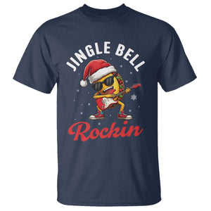 Funny Taco Christmas T Shirt Jingle Bell Rockin TS14 Navy Print Your Wear