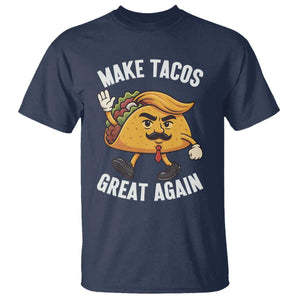 Taco Trump Mexican T Shirt Make Tacos Great Again - Print Your Wear