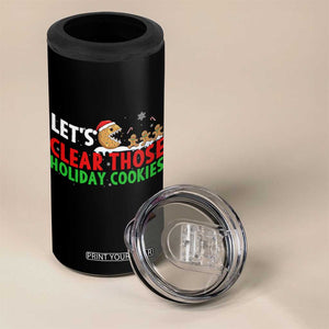 Tech Support Christmas 4 in 1 Can Cooler Tumbler Let Is Clear Those Holiday Cookies TS14 Print Your Wear