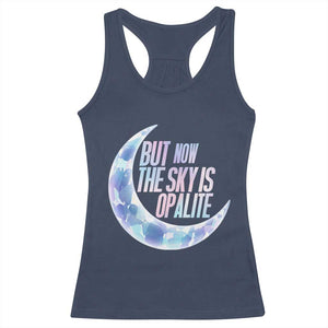 The Sky Is Opalite Moonstone Mystical Crystal Lover Racerback Tank Top TS14 Navy Print Your Wear