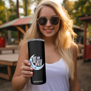 The Sky Is Opalite Moonstone Mystical Crystal Lover Skinny Tumbler TS14 Print Your Wear