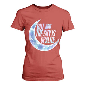 The Sky Is Opalite Moonstone Mystical Crystal Lover T Shirt For Women TS14 Red Print Your Wear