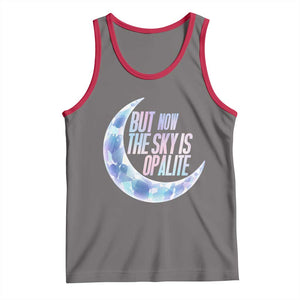 The Sky Is Opalite Moonstone Mystical Crystal Lover Tank Top TS14 Deep Heather Red Print Your Wear