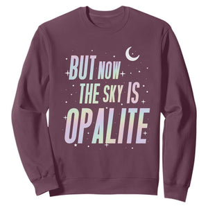 Opalite Costume Mystical Crystal Lover Sweatshirt TS14 Maroon Print Your Wear