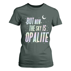 Opalite Costume Mystical Crystal Lover T Shirt For Women TS14 Dark Forest Green Print Your Wear