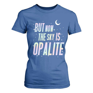 Opalite Costume Mystical Crystal Lover T Shirt For Women TS14 Royal Blue Print Your Wear