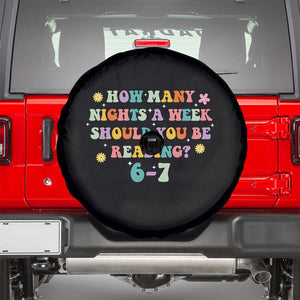 67 Six Seven Meme Spare Tire Cover Funny Reading Book Lover TS14 Black Print Your Wear