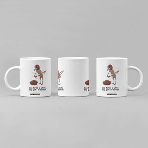 God Forbid a White Boy Get a Lil Motion Coffee Mug Marcus The Worm Robert Meme Funny Internet Quote TS14 Print Your Wear