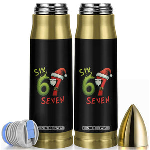 67 Six Seven Christmas Meme Bullet Tumbler Funny Santa Xmas TS14 Black Print Your Wear
