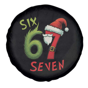 67 Six Seven Christmas Meme Spare Tire Cover Funny Santa Xmas TS14 Print Your Wear