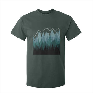 Hoa Hoa Hoa T Shirt For Kid Twilight Lover Pine Forest Cozy TS14 Dark Forest Green Print Your Wear